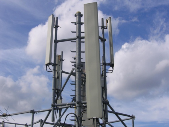 Une antenne-relais. ©WikimediaCommons