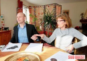 O. Hahn et D. Chevrel voient ce matin Michel Boutant (photo t. kluba) O. Hahn et D. Chevrel voient ce matin Michel Boutant (photo t. kluba)