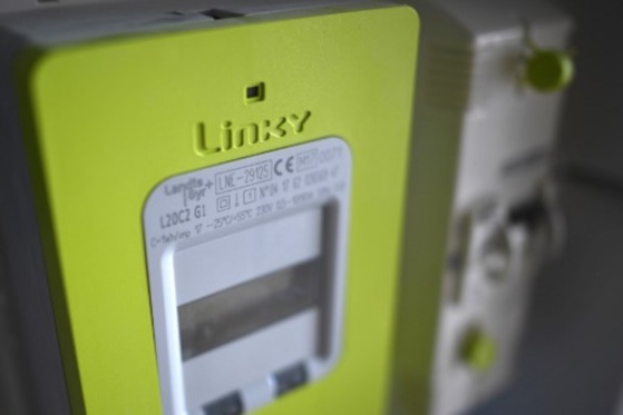 Un compteur Linky - Image d'illustration - Damien Meyer - AFP