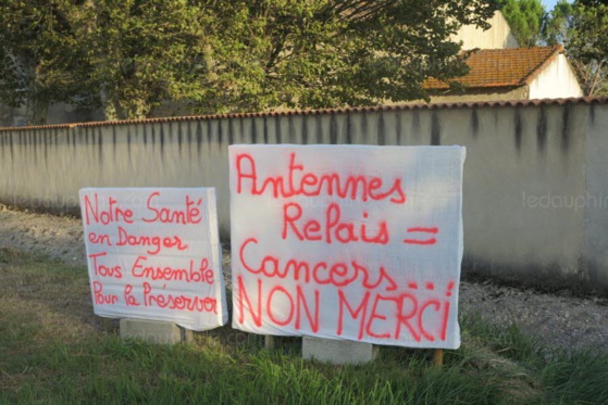 Les riverains du quartier des Marjoraines sont déterminés. Photo Le DL /J.G.