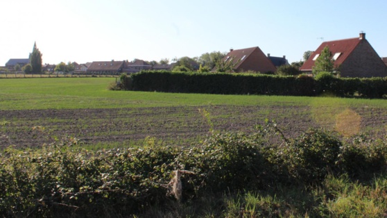 L’antenne devait être installée à proximité des maisons, chemin de Halage.