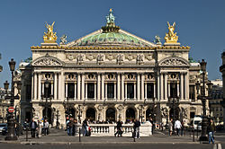 Façade du palais Garnier Façade du palais Garnier