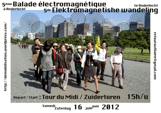 VIDEO : Balade électromagnétique à Anderlecht (Bruxelles) - RTBF - 16/06/2012 VIDEO : Balade électromagnétique à Anderlecht (Bruxelles) - RTBF - 16/06/2012