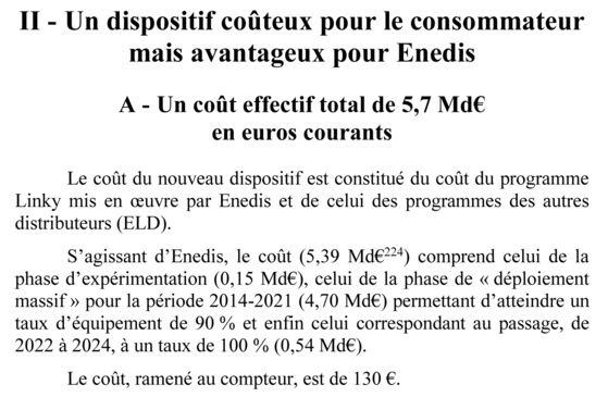 Linky, pas gratuit (3/06/2021)