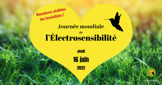 16 juin 2022 - Journée internationale de l'Électro-HyperSensibilité