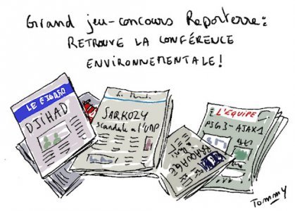 'On a retrouvé la conférence environnementale !' - Reporterre - 27/11/2014 'On a retrouvé la conférence environnementale !' - Reporterre - 27/11/2014