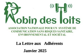 Lettre aux adhérents Janvier 2025 Lettre aux adhérents Janvier 2025