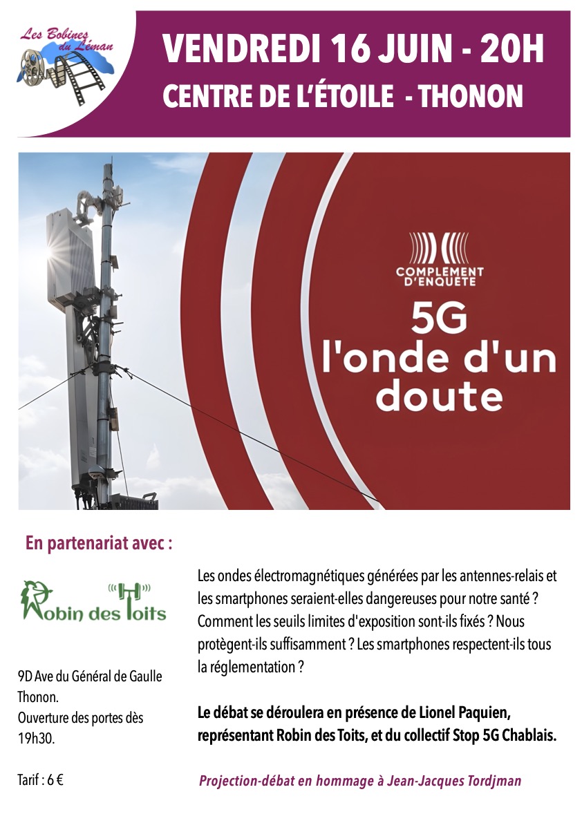 Projection-Débat "L'Onde d'un Doute" le 16 juin