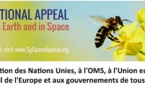APPEL INTERNATIONAL demandant l'arrêt du déploiement de la 5G sur terre et dans l'espace.