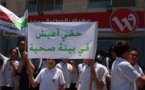 "BETHLEHEM : des écoliers protestent contre les antennes près de leur école " (English version inside) - Ma'an News Agency - 08/06/2012