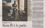 Portrait d'Etienne Cendrier, porte-parole de Robin des Toits : 'Sans fil à la patte', Libération du 06/02/2008